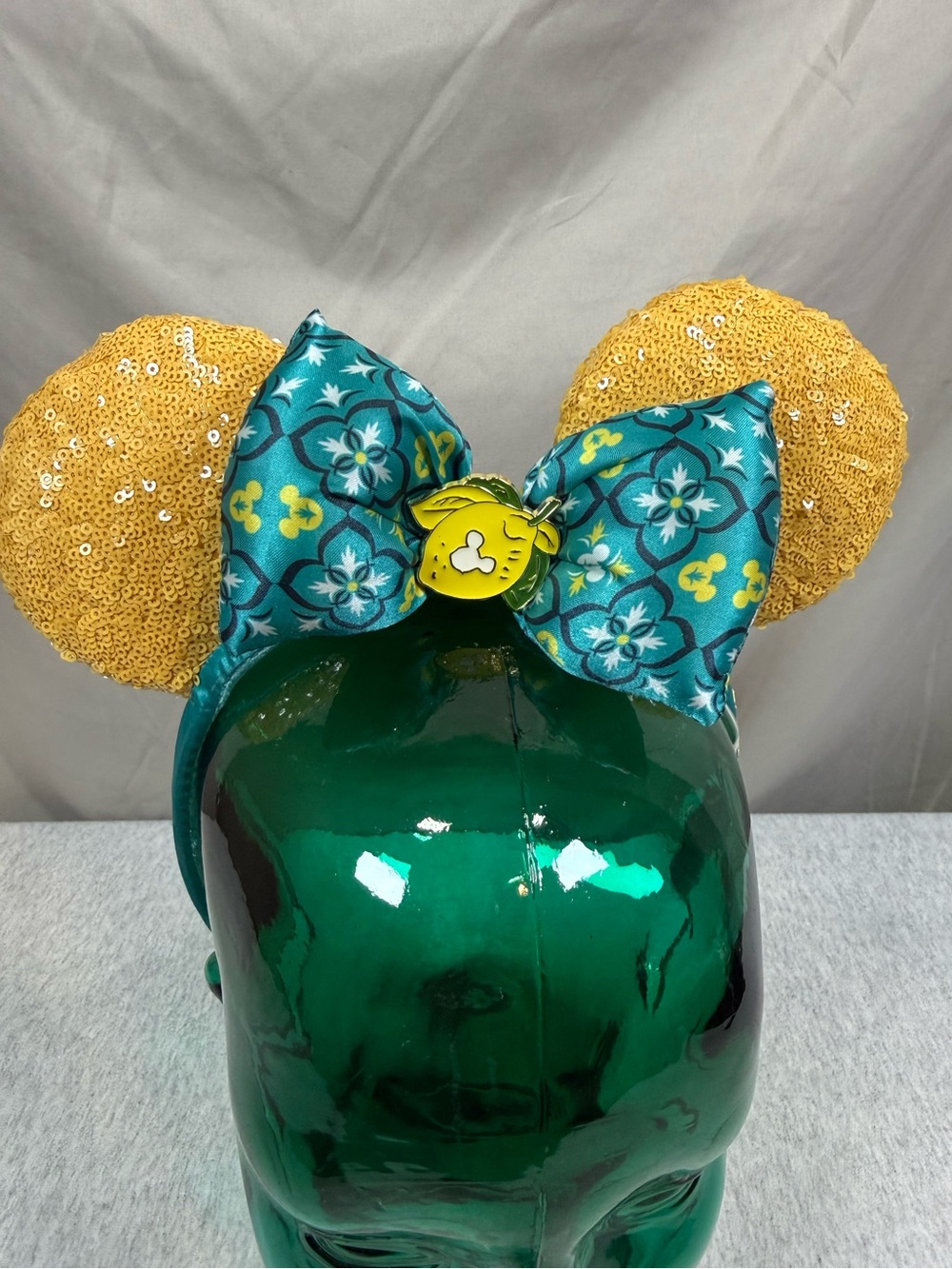 Disney Parks EPCOT Italy Limoncello Minnie Mouse Ears Headband - One Size